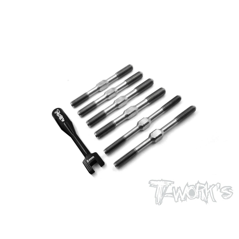 TB-122 Titanium Turnbuckle Set  For HB RGT8