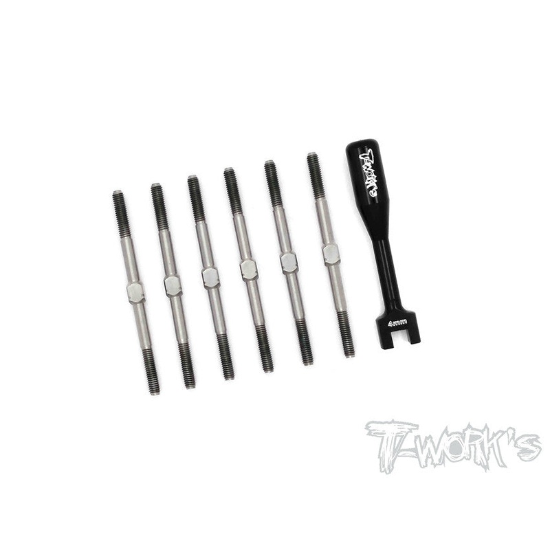 TB-124 64 Titanium Turnbuckle Set ( For Xray XB2C'17/XB2C 2018 )