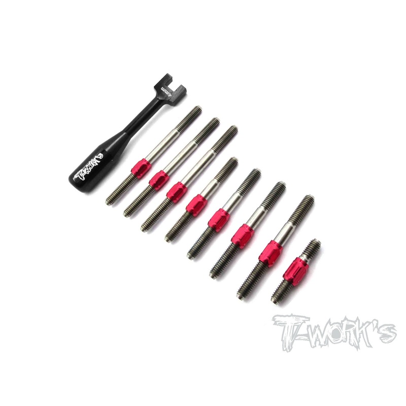 TB-125H Hybrid Titanium Turnbuckle Set For VBC WildFire D09