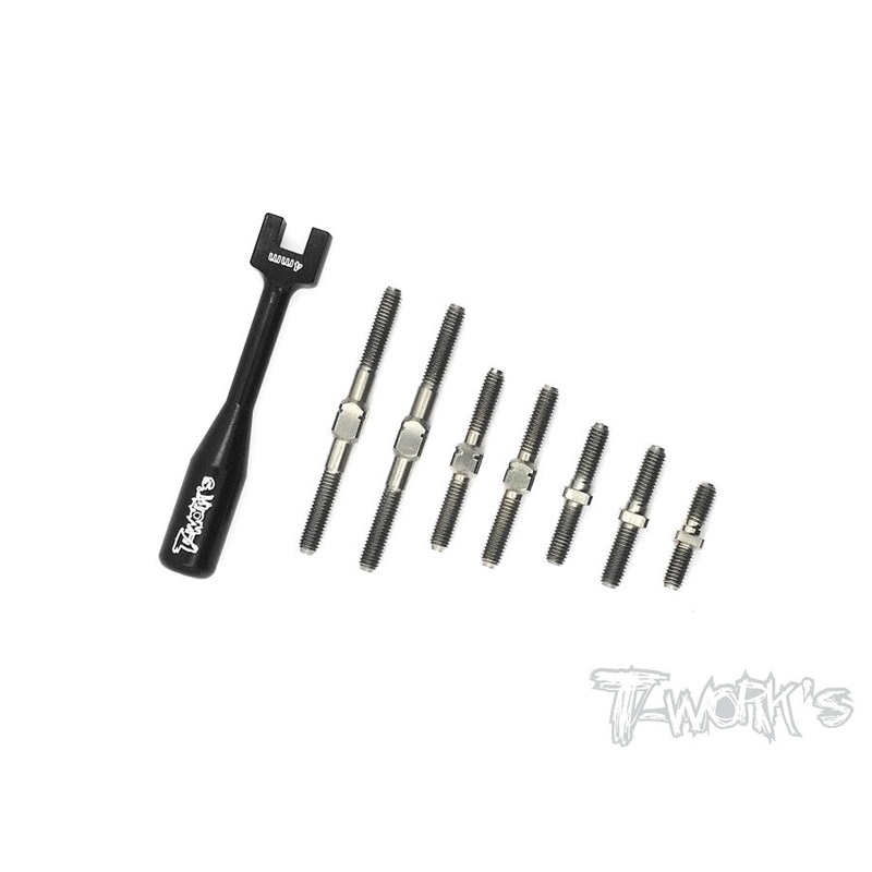 TB-126 64 Titanium Turnbuckle Set ( For Yokomo YD2 / YD-2 EX )