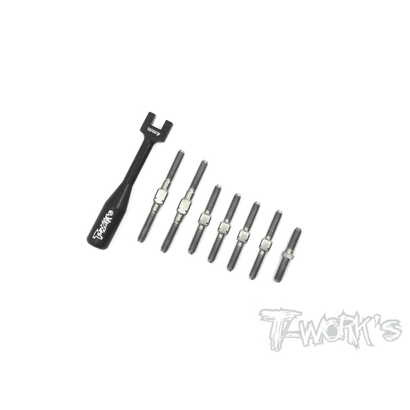 TB-129 64 Titanium Turnbuckle Set For ARC R11 2017