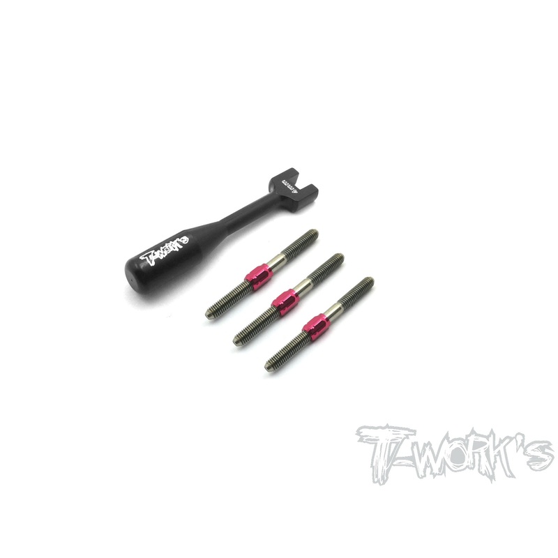 TB-133H Hybrid Titanium Turnbuckle Set ( For Rapide F1 2016 )