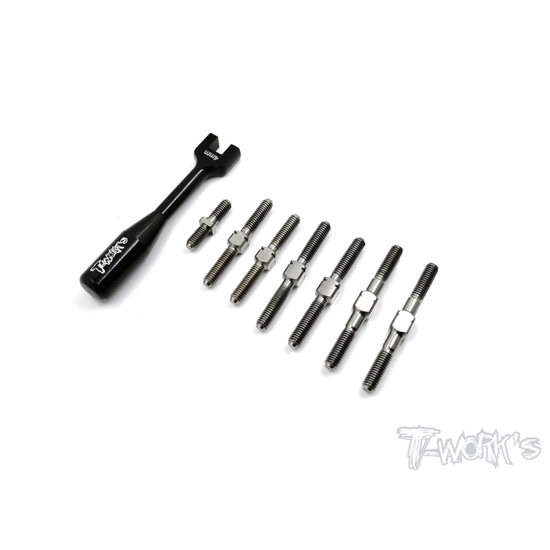 TB-155 64 Titanium Turnbuckle Set  ( For Yokomo YD-2 S Plus )
