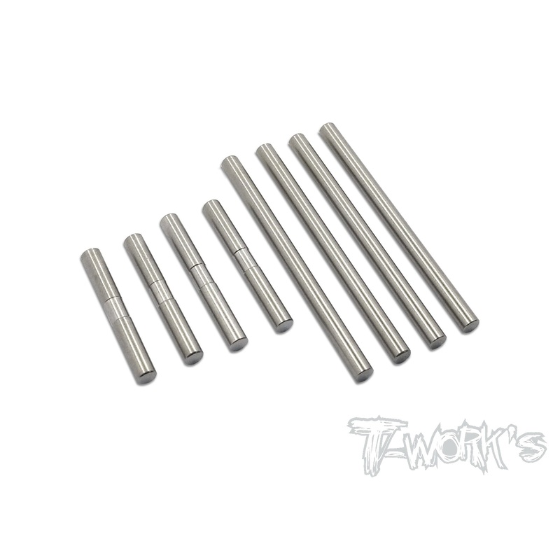 TP-051 64 Titanium Suspension Pin Set ( For Xray T4'16 / T4'17/T4'18/T4'19/T4'20/T4F/T4'21)