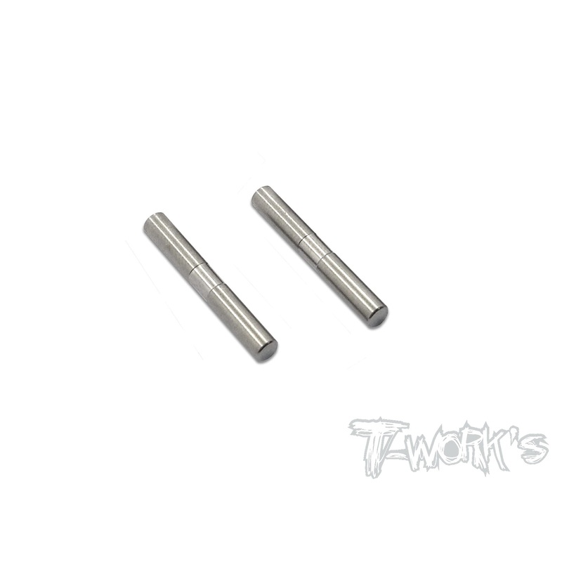 TP-051-B  64 Titanium Front Arm Pin ( For Xray T4'16 / T4'17/T4'18/T4F )2pcs.