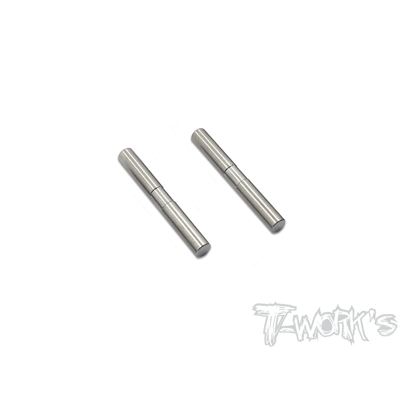 TP-051-C  64 Titanium Rear Arm Pin ( For Xray T4'16 / T4'17/T4'18/T4F )2pcs.