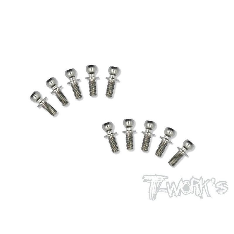 TP-059   64 Titanium Ball End( For Xray X12/ X12'16/ X12'17/X12'18 EU/X12'18 US /EU 2019 EU/US)