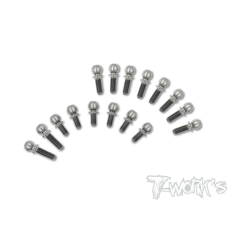 TP-061 64 Titanium Ball End set For Xray XT2