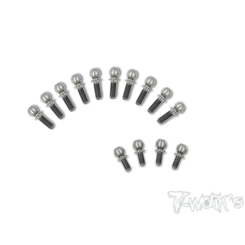 TP-092 64 Titanium Ball End set ( For Xray XB2C 2019 )