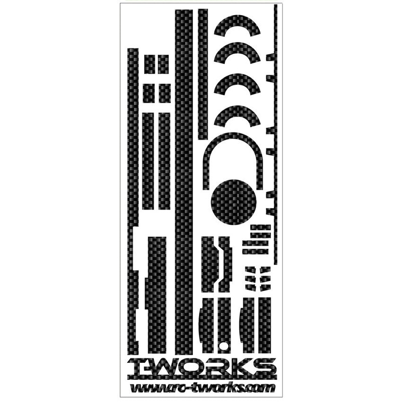 TS-036 Shiny Graphite Sticker  (For KO 3D Extension Unit)