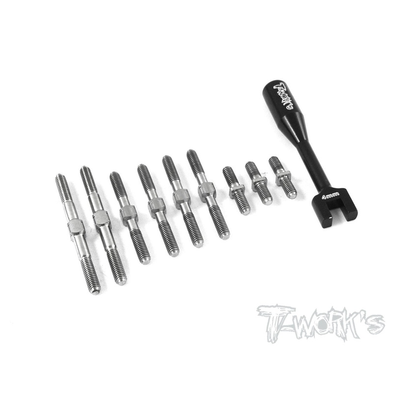 TB-131  64 Titanium Turnbuckle Set ( For Yokomo BD8 )