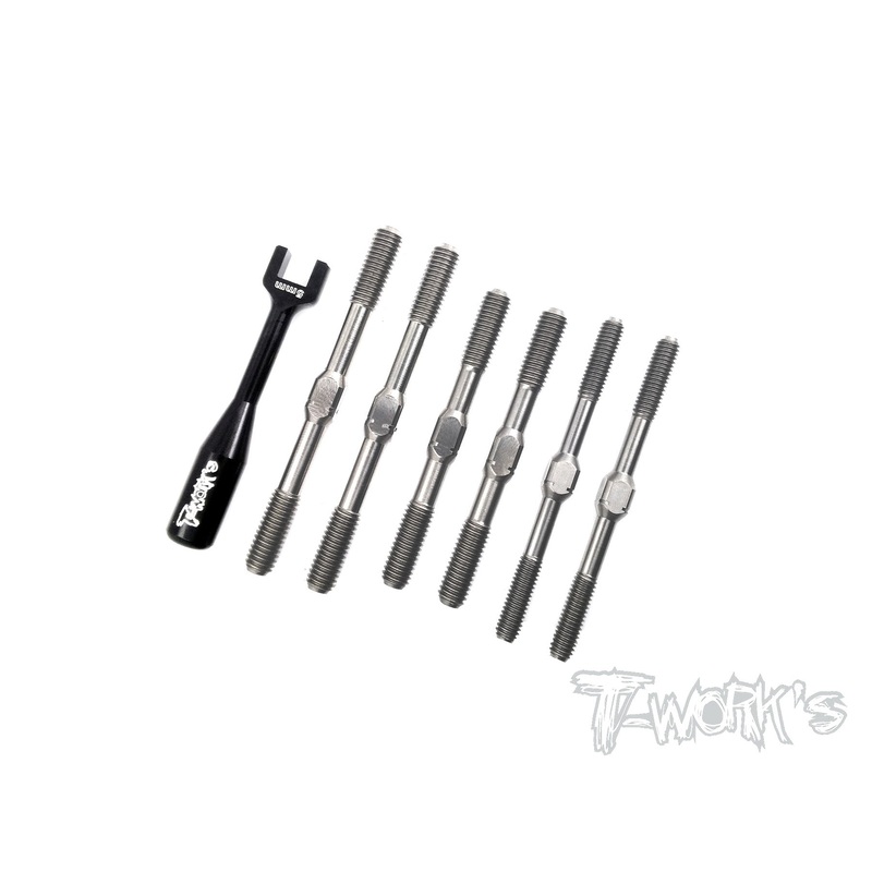 TB-139  64 Titanium Turnbuckle Set ( For HB Racing D817 D817 V2/D819/E819/ HB E819RS )