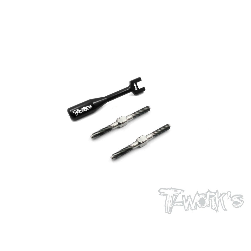 TB-141 64 Titanium Turnbuckle Set ( For Serpent S120LT-LR )