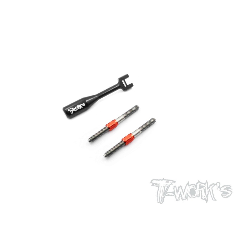 TB-141H Hybrid Titanium Turnbuckle Set ( For Serpent S120LT-LR )