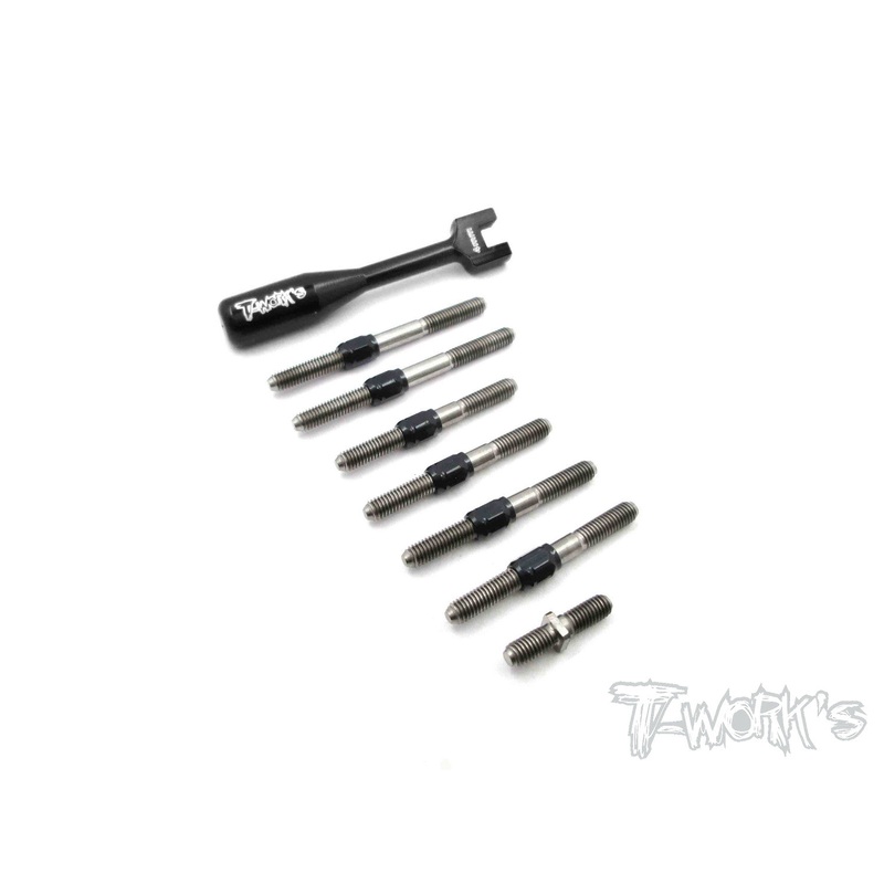TB-159H Hybrid Titanium Turnbuckle Set  ( For Yokomo BD8 2018 )