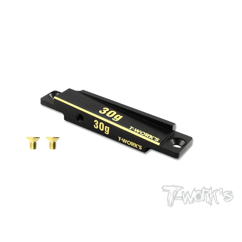 TE-165-F Centre Brass Stiffener Weight 30g. for Yokomo BD8
