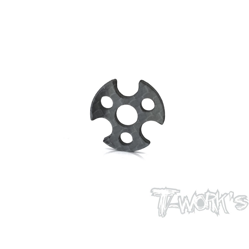 TE-208 Graphite Spur Gear Plate ( For Xray T4 / Yokomo BD9  )