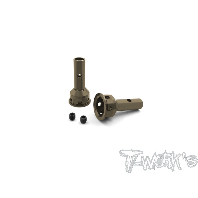 TO-210  Hard Coated Alum. F/R Axle Shaft For Team Associated RC8B3/ RC8B3E/B3.2  2pcs