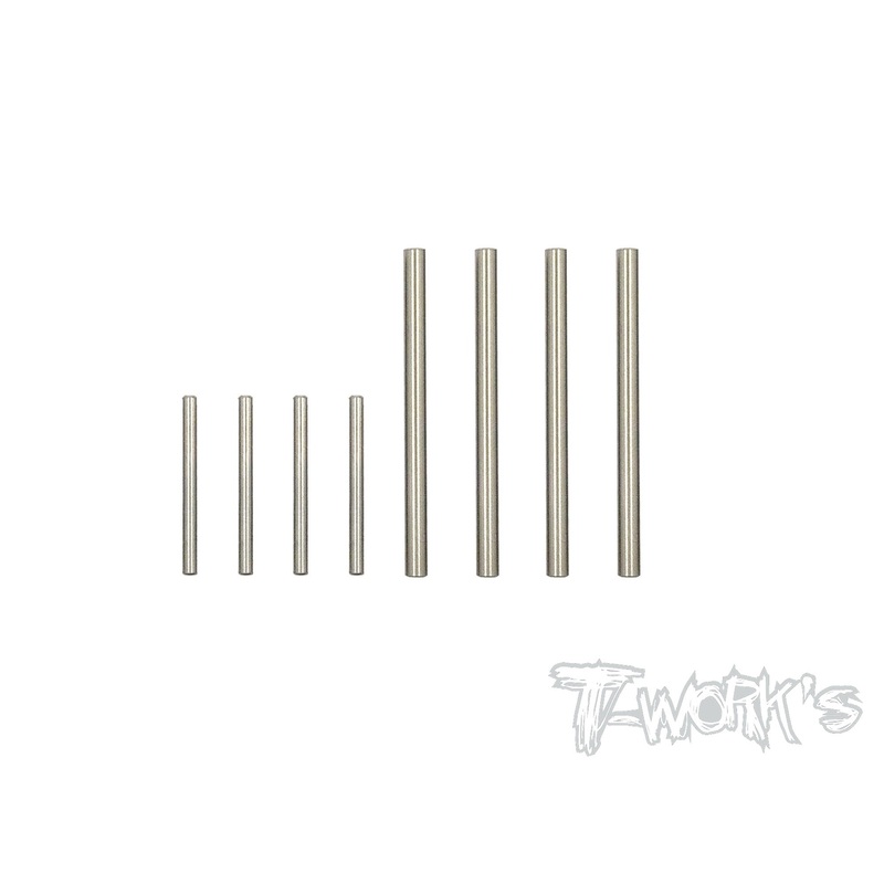 TP-062 64 Titanium Suspension Pin Set ( For Yokomo BD8)