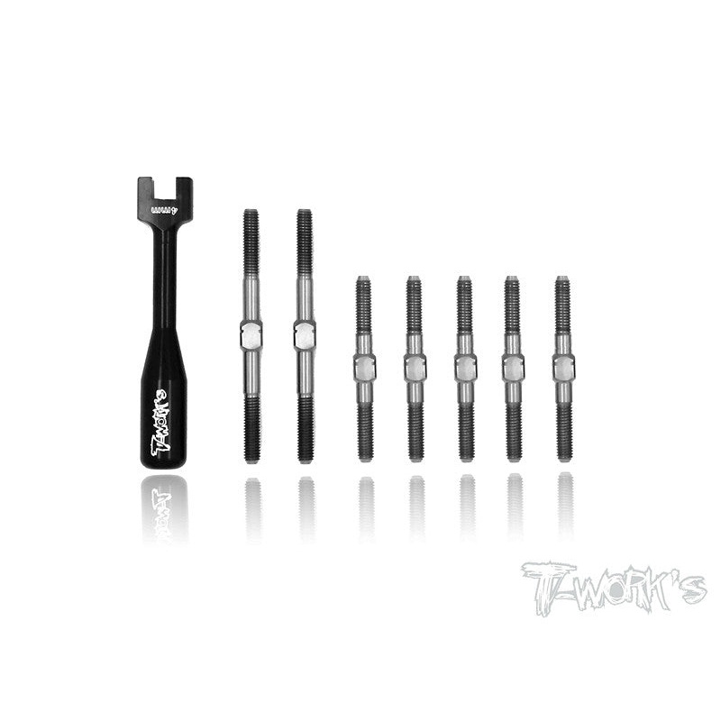 TB-146 64 Titanium Turnbuckle Set ( For VBC FF17 )