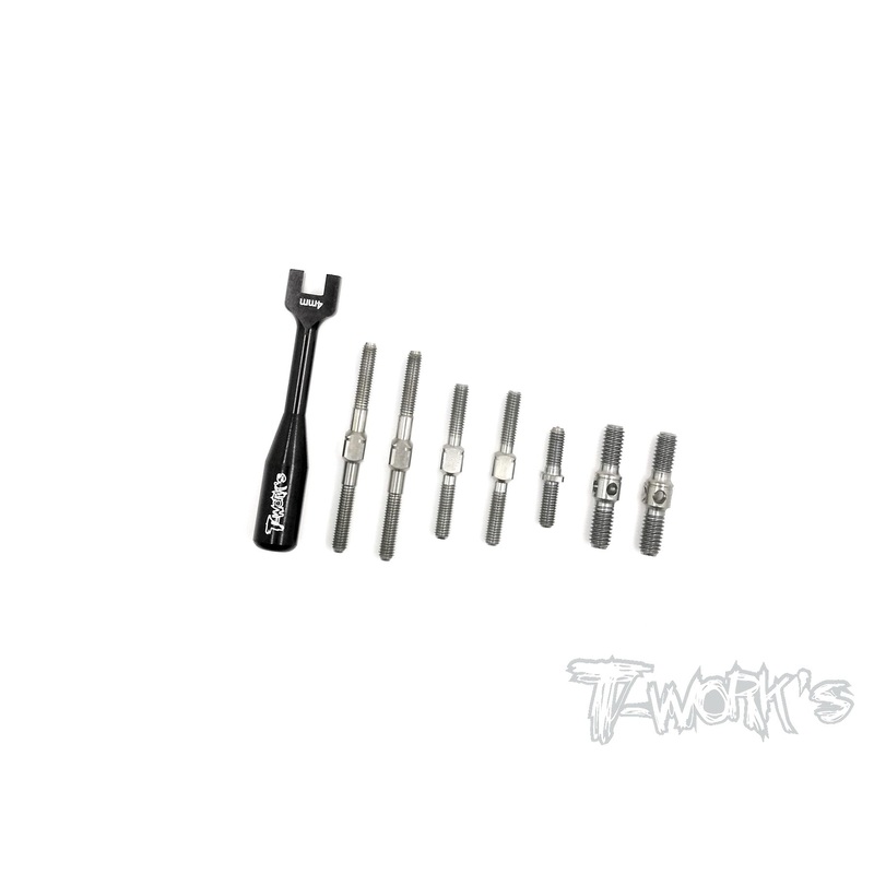TB-149 64 Titanium Turnbuckle Set ( For Mugen MTC1 )