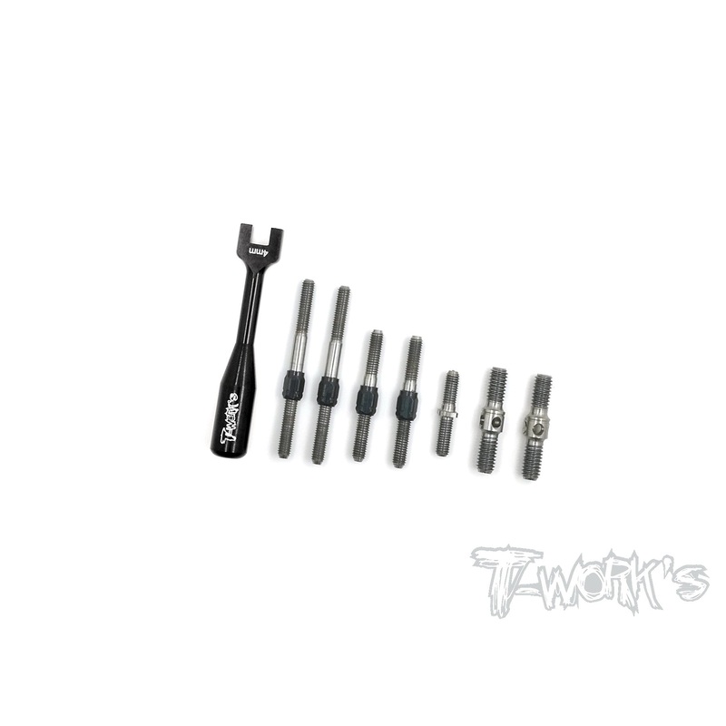 TB-149H Hybrid Titanium Turnbuckle Set ( For Mugen MTC1 )