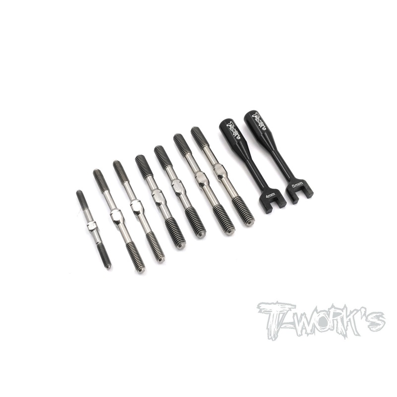 TB-156 64 Titanium Turnbuckle Set ( For TEKNO NB48.4 )