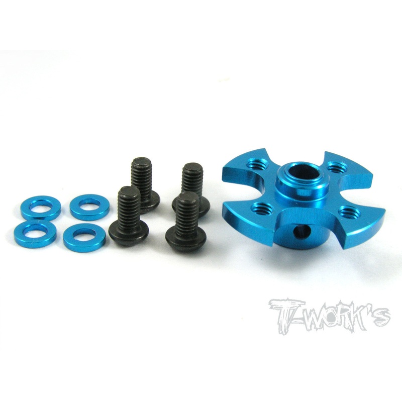 TE-033 Aluminium Light Weight Gear Adapter (For TAMIYA FF03)