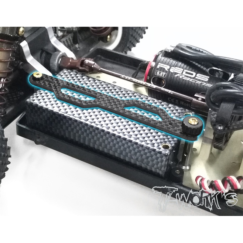 TE-174 Graphite Battery Strap ( For Serpent SDX4 )