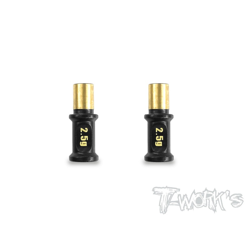 TE-180 Brass Steering Post ( For Xray T4'17/18/T4'19/T4F ) 2pcs. Each 2.5g