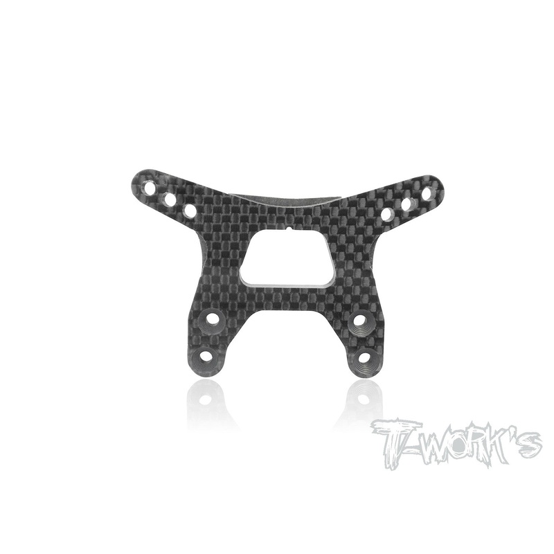 TE-182-B6 Graphite Front Shock Tower ( For Team Associated RC10 B6 )