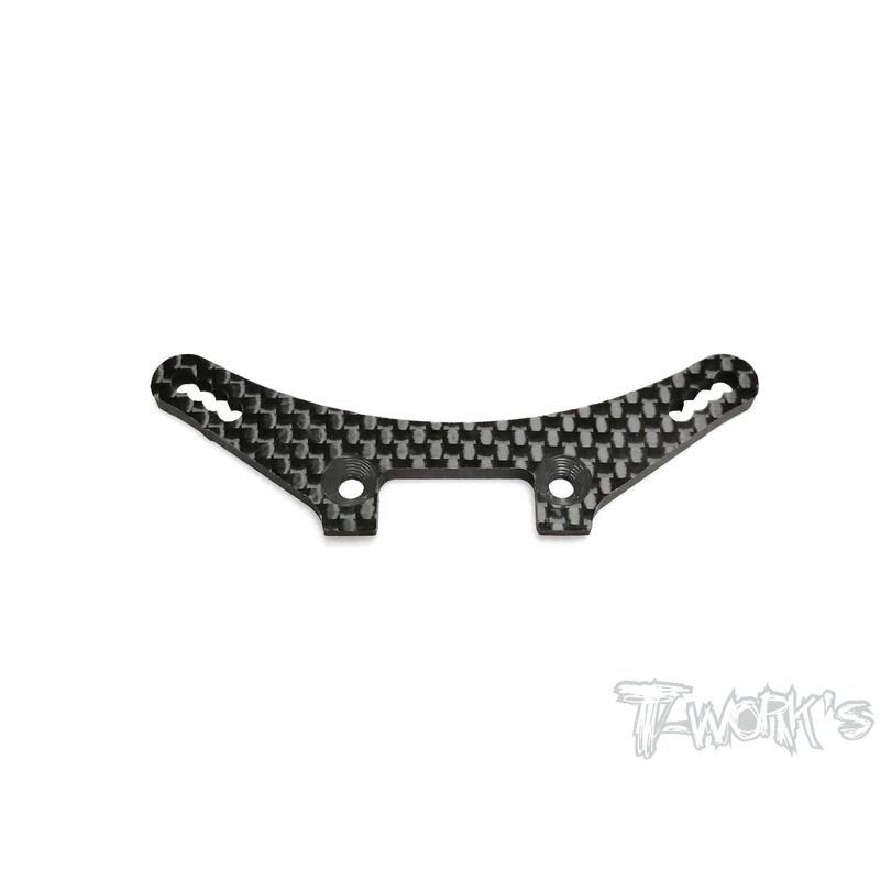 TE-182-MTC1 Graphite Front Shock Tower For Mugen MTC1