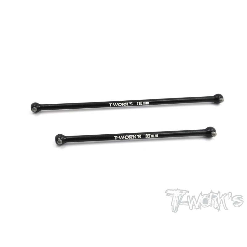 TE-184 7075-T6 Alum. Centre Drive Shaft FW For Team Associated RC10 B64/B64D