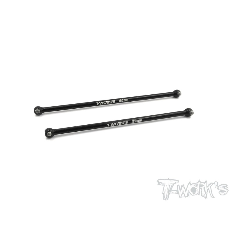 TE-185 7075-T6 Alum. Centre Drive Shaft BW For Team Associated RC10 B64/B64D