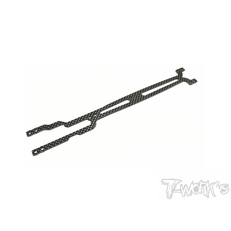TE-187-MTC1 1.6mm/2.0mm Graphite One Piece Upper Chassis For Mugen MTC1