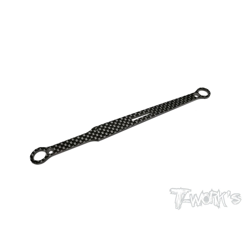 TE-189-F 1.6mm / 2mm Graphite Front Upper Plate For Mugen MTC1