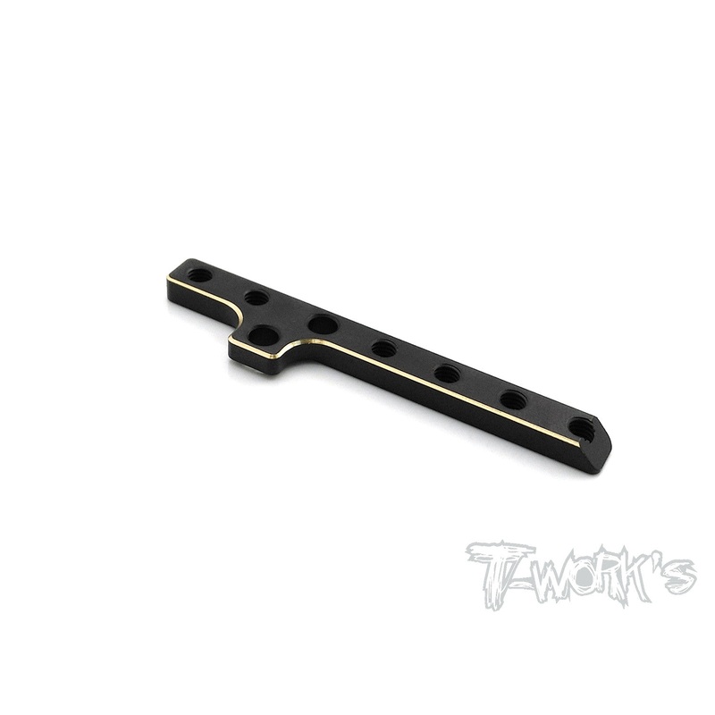 TE-196 Brass Motor Mount Plate ( For Xray T4'18/T4'19 )