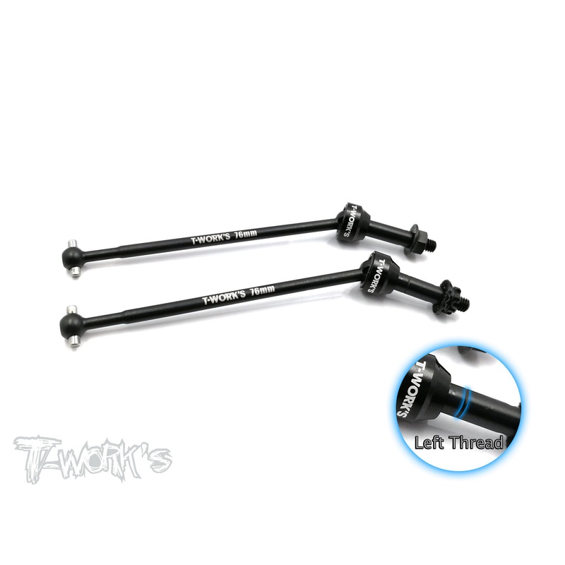 CL-B64-F Steel Front CVD Left Thread Set ( For Team Associated RC10 B64/B64D )