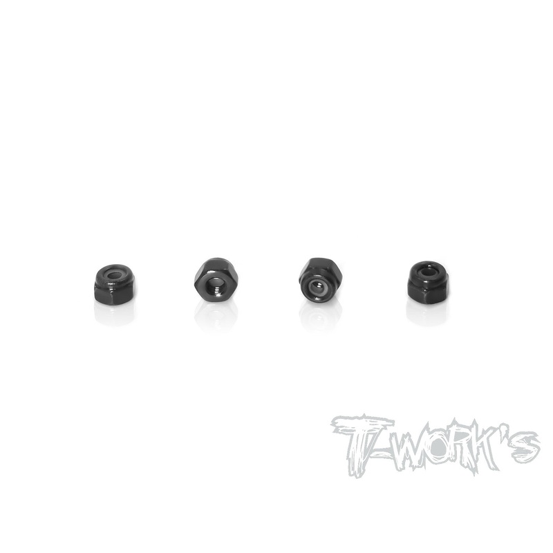 SS-2LN  Steel M2 Lock Nuts  4pcs. )