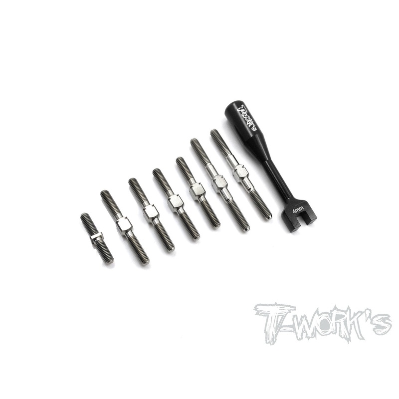 TB-158 64 Titanium Turnbuckle Set For Xpress Execute XQ1