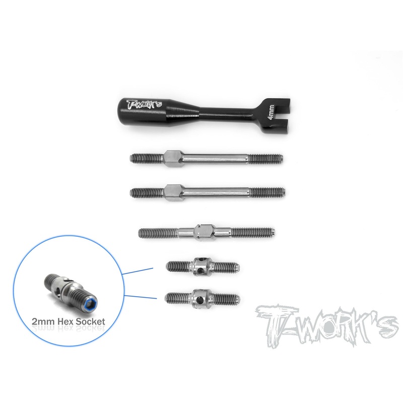 TB-172  64 Titanium Turnbuckle Set For Infinity IF15
