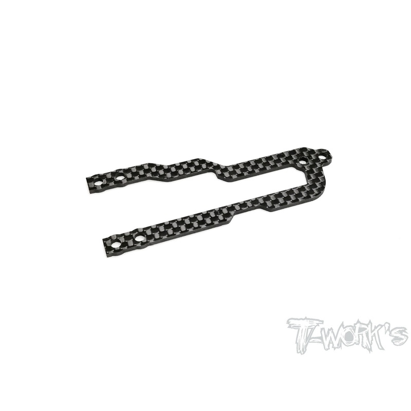TE-189-R 1.6mm / 2mm Graphite Rear Upper Plate For Mugen MTC1