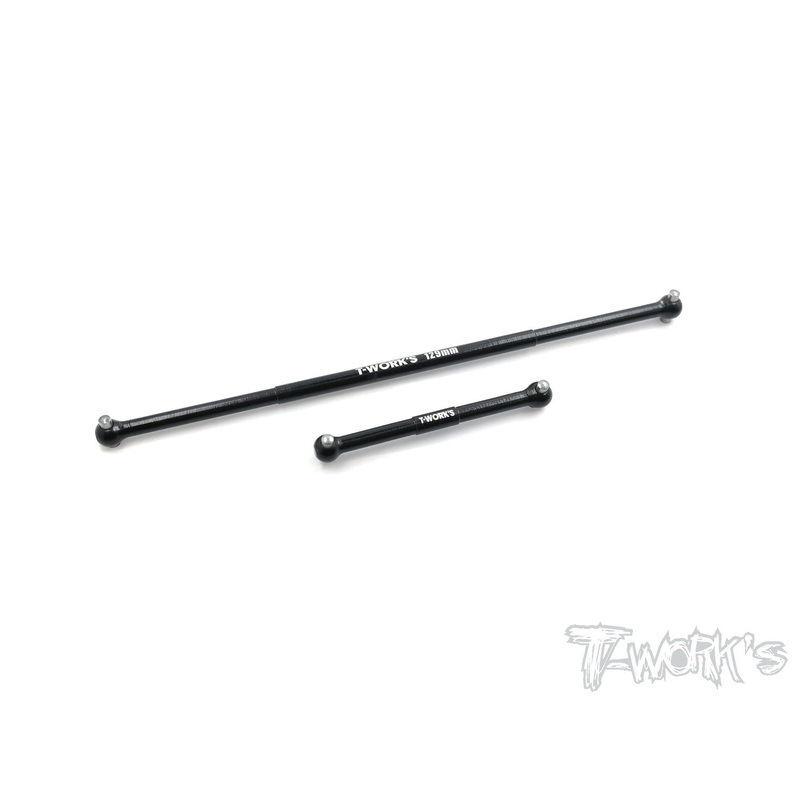 TE-193 7075-T6 Alum. Centre Drive Shaft For TEKNO EB410