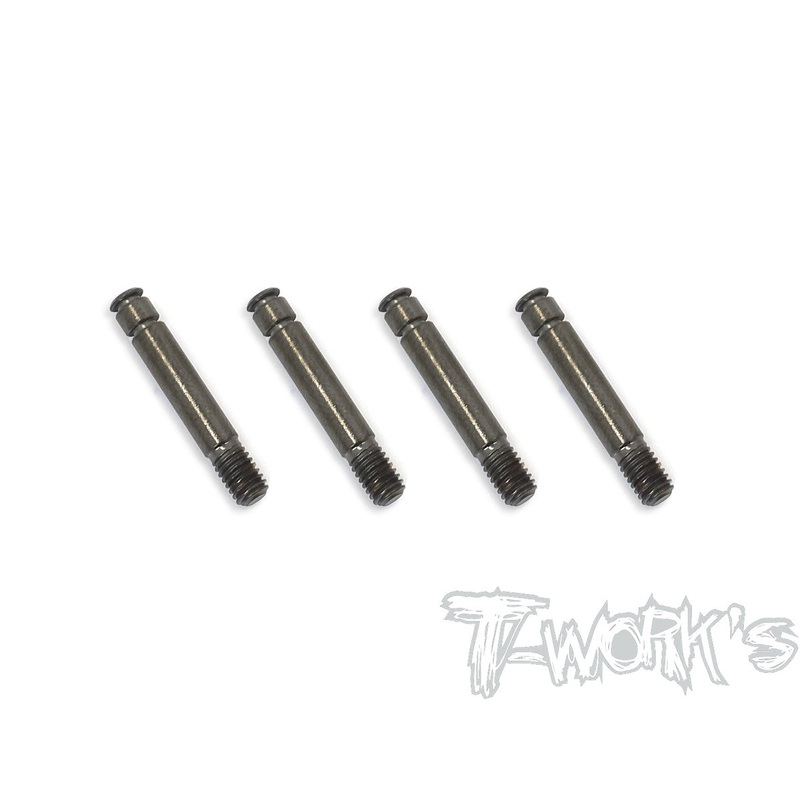 TE-198-BD9 DLC coated Shock Shaft ( For Yokomo BD9 )