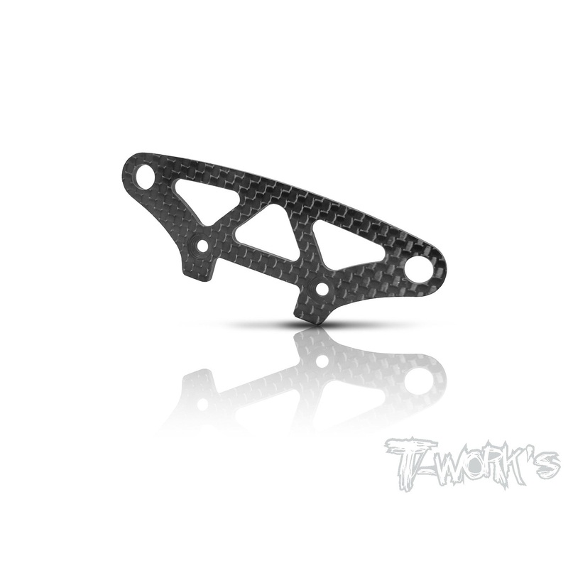 TE-203 Graphite Upper Holder For Bumper ( For Xray T4 )