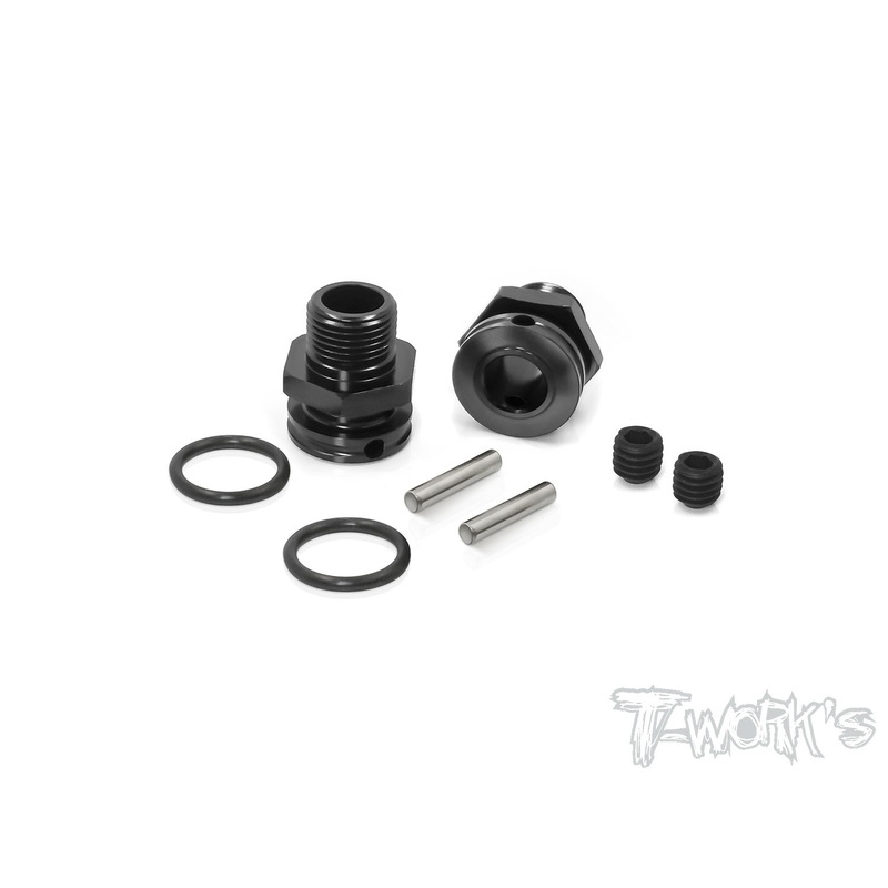 TO-249B-M Dual lock 17mm Truggy Wheel Adapter 11.5mm ( For Mugen  , SWorkz )