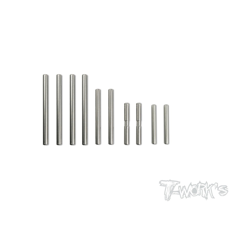 TP-080 64 Titanium Hinge Pin For Mugen MTC1