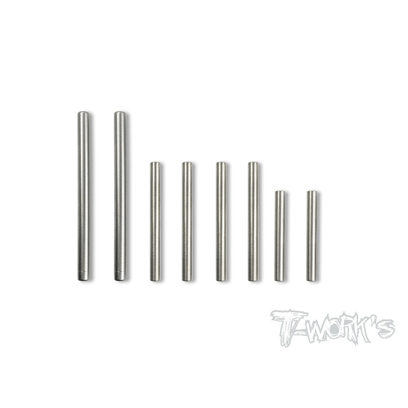 TP-081 64 Titanium Hinge Pin (For Team Associated RC10 B6/B6D/B6.1/T6.1 )