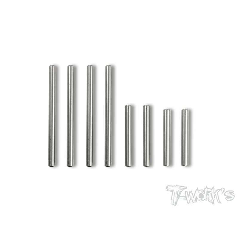TP-083 64 Titanium Hinge Pin Set For Kyosho ZX6/ZX6.6