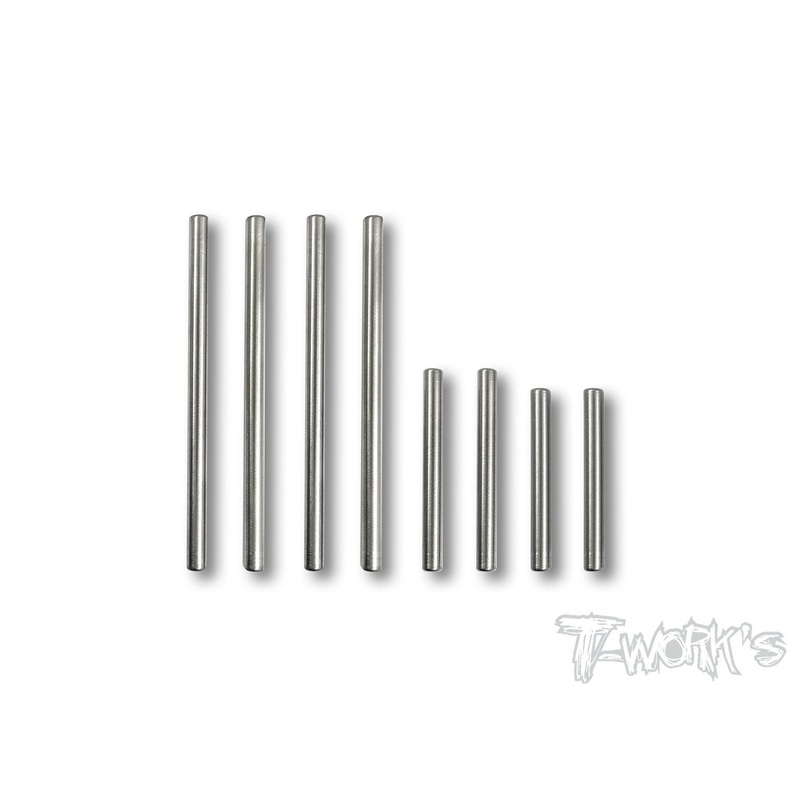 TP-084 64 Titanium Hinge Pin Set ( For TEKNO EB410)